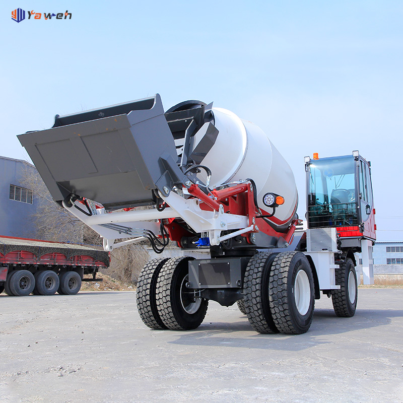 5500 Self Loading Concrete Mixer Truck