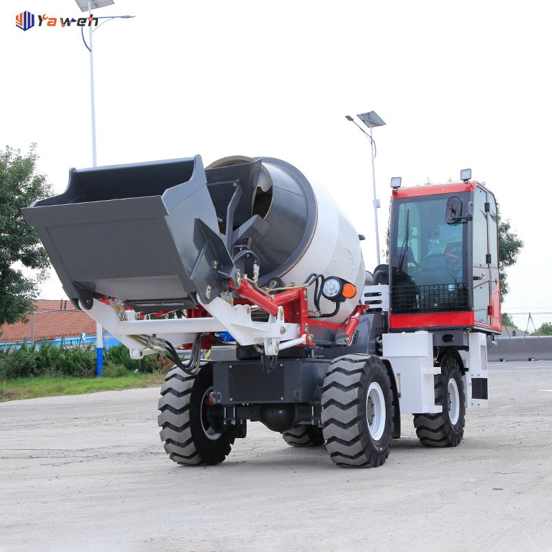 1500 Self Loading Concrete Mixer Truck