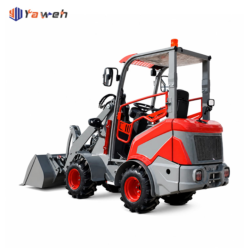 YAWEH ZH260 Small Three-Wheel Loader | 500kg Operating Weight 23HP Gasoline Mini Loader for Farm & Garden
