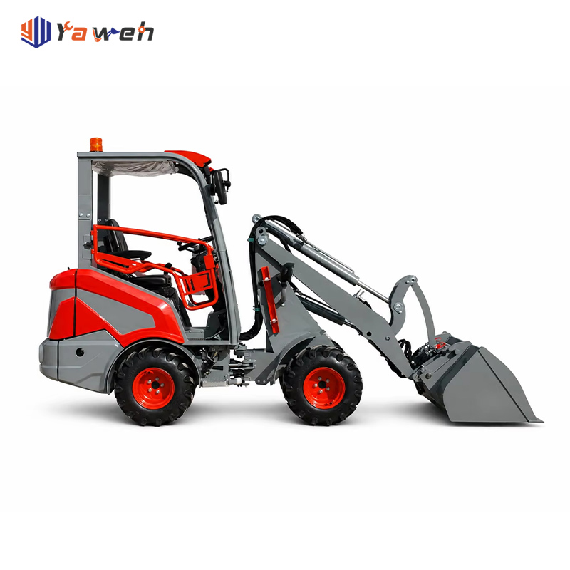 YAWEH ZH260 Small Three-Wheel Loader | 500kg Operating Weight 23HP Gasoline Mini Loader for Farm & Garden